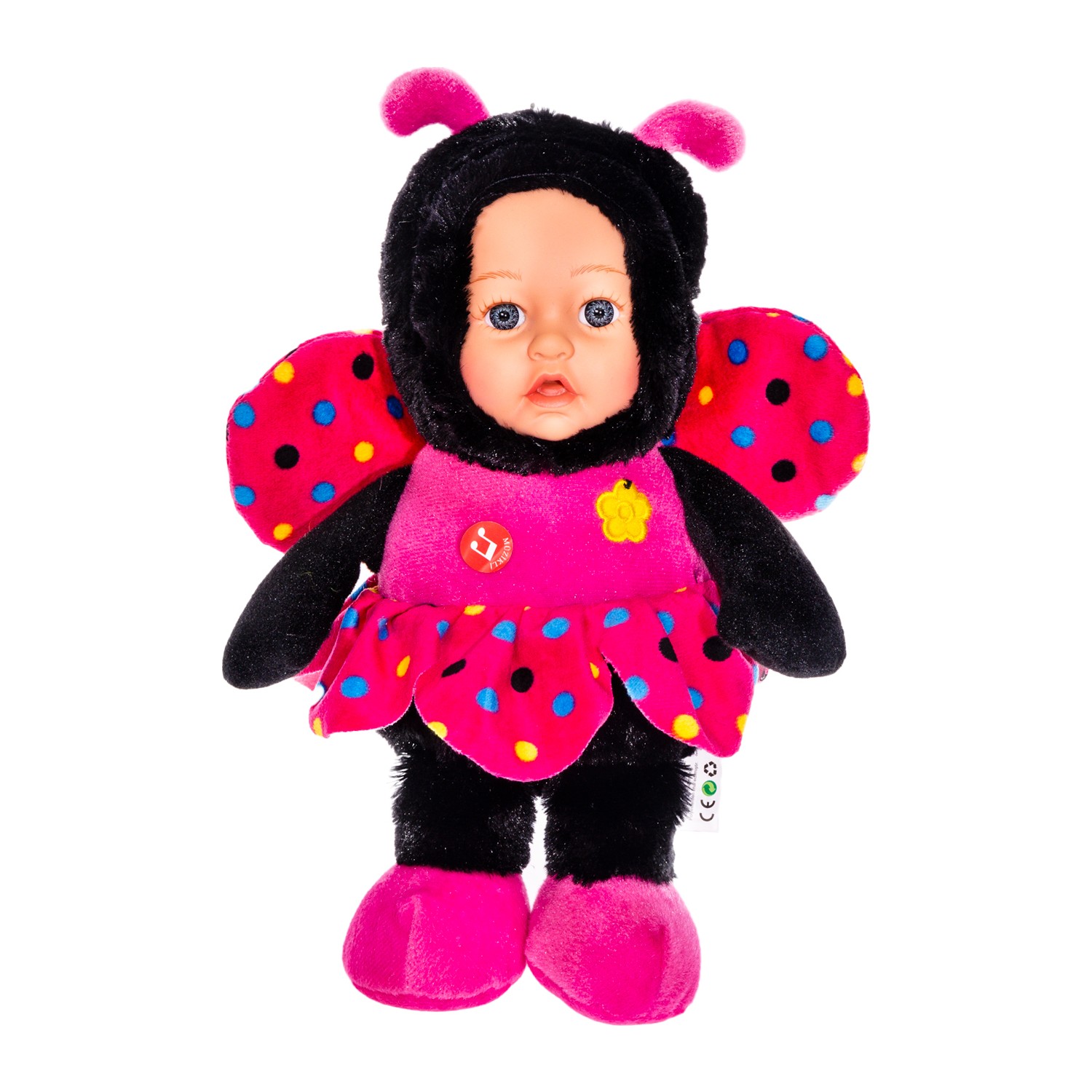 CanEm Oyuncak Türkçe Müzikli Arı Peluş Bebek Kırmızı Fiyatı