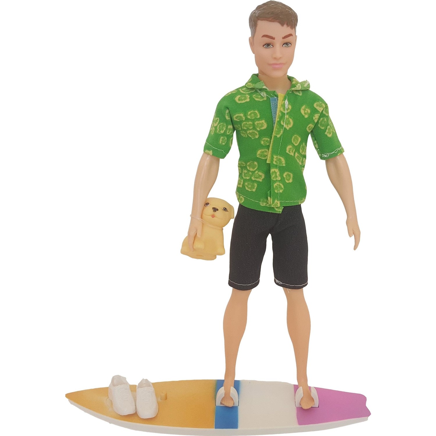 Kızılkaya Yakışıklı Oyuncak Erkek Bebek Sörfçü Kız Evcilik