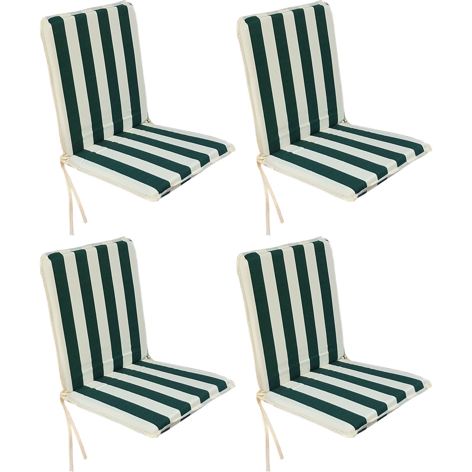 Cmk Dört Adet Arkalıklı Sandalye Minder Büyük Boy Cmk Dört Adet Arkalıklı Sandalye Minder Büyük Boy