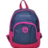 Hakan Çanta Benetton Iki Bölmeli Lacivert/pembe Anaokulu Çantası - Hakan Çanta 96009