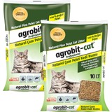 Agrobit Cat Çam Peleti Kedi Kumu 10 lt x 2 Adet 6601-06