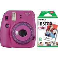 Instax mini 9 Makine+10'lu Film+Askı