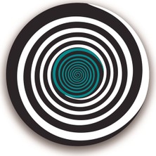 Nikidom Tekerlek Stickeri Circles Desen 1 Adet Renkli Çanta Süsleme Etiketi