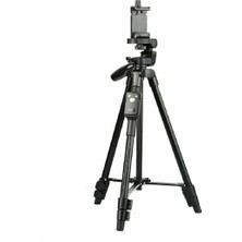 Yunteng Vct 5208 Kumandalı Telefon Tutuculu Kamera ve Telefon Tripod 125 Cm