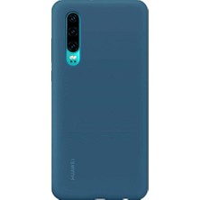 Huawei P30 Elle Silikon Kılıf - Mavi