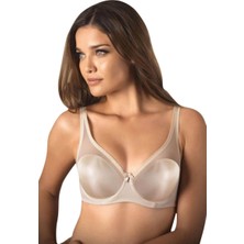 Anıl Tül Detaylı Yumuşak Kaplı Balenli Minimizer Sütyen 3592