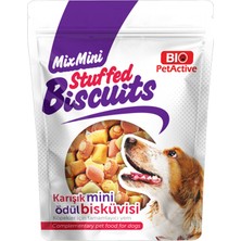 Bio Pet Active Stuffed Karışık Ödül Bisküvisi 200 gr