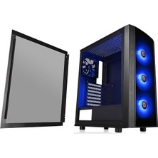Thermaltake Versa J25 Tempered Glass RGB 120mmx3 Fanlı Siyah MidTower Oyuncu Kasası (PSU Yok) (CA-1L8-00M1WN-01)