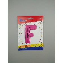 Event Party Store Folyo Balon F Harf Fuşya 102 cm