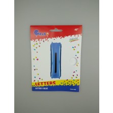 Event Party Store Folyo Balon I Harf Mavi 102 cm