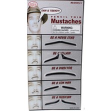 Event Party Store Bıyık Yapışkanlı 5'li