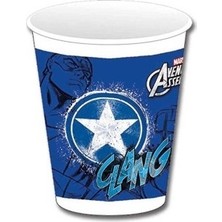 Event Party Store Captain America Bardak 8'li