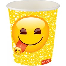 Event Party Store Emoji Dünyası Bardak 8'li