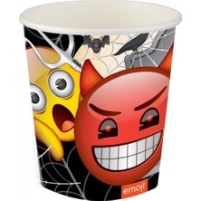 Event Party Store Emoji Korku Bardak 8'li