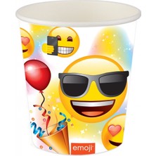 Event Party Store Emoji Parti Bardak 8'li