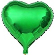 Event Party Store Folyo Balon Kalp Yeşil 18''
