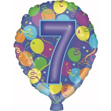 Event Party Store Folyo Balon Rakam 7 Balonlu 18''