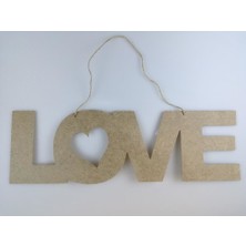 Event Party Store Love Asma Süs Kraft