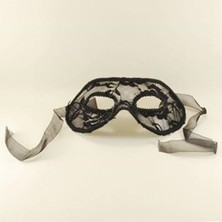 Event Party Store Maske Dantel Siyah