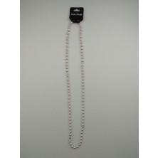 Event Party Store Parti Kolye Boncuk 80 cm Gümüş Metalik