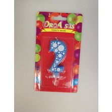 Event Party Store Pasta Mumu Rakam 2 Mavi Puanlı