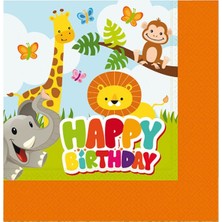 Event Party Store Peçete Sevimli Hayvanlar 20'li