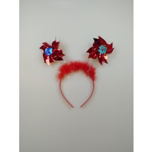 Event Party Store Taç Rüzgar Gülü Kırmızı (Çocuk)