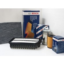 Bosch + Waben Hyundai I30 1.6 Crdı Karbon Filtre Bakım Seti 2012-2016 4 'lü