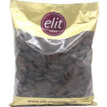 Elit Bitter Çikolata Pul Kuvertür 1 kg