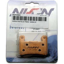 Nissin 442P28903 Sinterli Motosiklet Fren Balatası