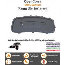 Opel Corsa Motor Kaput Altı izolatörü (2015-2020 Arası)