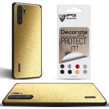 IPG Huawei P30 Pro Arka Koruyucu Stickler ( Metallik Altın )