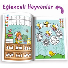 Kodlamalı Eğitici Boyama / 5-6 Yaş 1. ve 2. Seviye (2 Kitap)