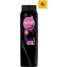 Elidor Esmer Parlaklık Şampuan 500 ml 4'lü Set