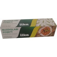 İlka Plastik Buzdolabı Poşeti Küçük Boy 1 Paket