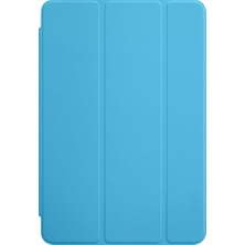 Crescent Apple iPad Mini 5. Nesil (2019) Prime Smart Case Tablet Kılıfı (A2133/A2124/A2126/A2125) 7.9 İnç Turkuaz