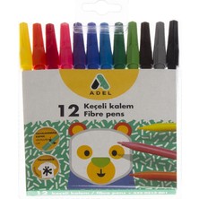 Adel Keçeli Boya Kalemi Yl 12 Li