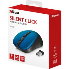 Trust Mydo 21870 Sessiz Optik Mouse - Mavi