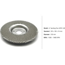 Manpa MP21-17-22 Sanding Disc 100 mm Ahşap Törpü Zımpara