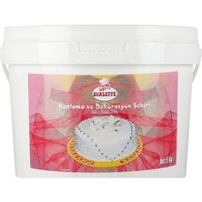 Ovalette 5 kg Beyaz Renk Şeker Hamuru