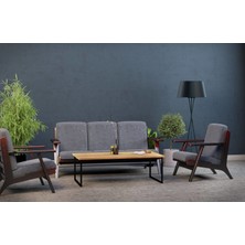 Tarz Kolonisi Minimalist Masif Ahşap Orta Sehpa