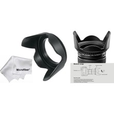 Tianya - 52mm Filtre Çapına Sahip Lensler için Yaprak Parasoley Flower Hood