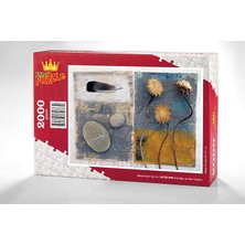 King Of Puzzle Hindiba ve Zen Taşları Ahşap Puzzle 2000 Parça (NT50-MM)