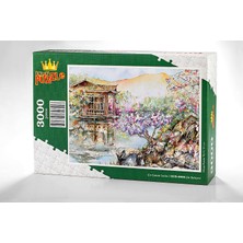 King Of Puzzle Çin Bahçesi Ahşap Puzzle 3000 Parça (CS75-MMM)