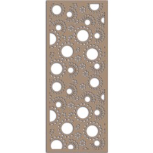 Liar Ahşap Seperatör (Paravan) - KSP-50 - (10 mm) - (69 cm x 139 cm) - (Ham)