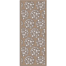Liar Ahşap Seperatör (Paravan) - KSP-104 - (10 mm) - (69 cm x 139 cm) - (Ham)