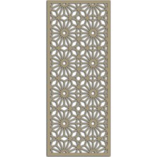 Liar Ahşap Seperatör (Paravan) - KSP-202 - (10 mm) - (69 cm x 139 cm) - (Ham)