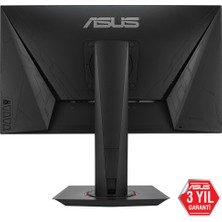 Asus VG258QR 24.5" 165Hz 0.5ms (HDMI + Display + DVI-D) FreeSync/GSync Full HD TN Oyuncu Monitör