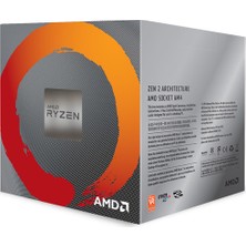 AMD Ryzen 7 3700X 3.6 GHz 8 Çekirdek 36MB Cache AM4 Soket 7nm İşlemci