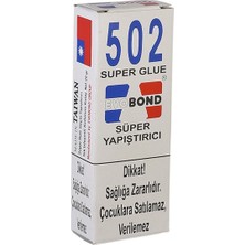 Evobond 502 Süper Japon Yapıştırıcısı 20 gr